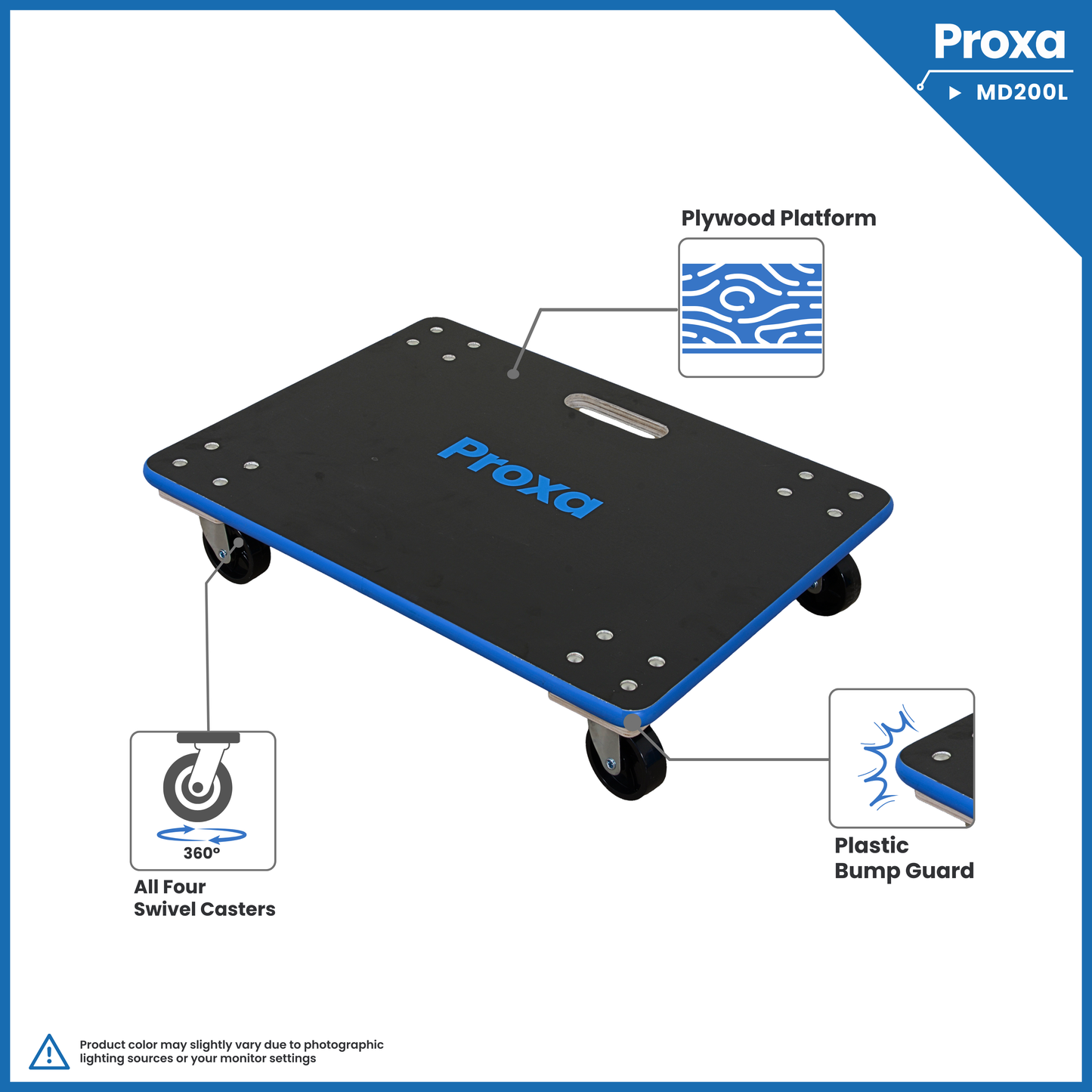 Proxa Moving Dolly 200Kg Large PXA-MD200L