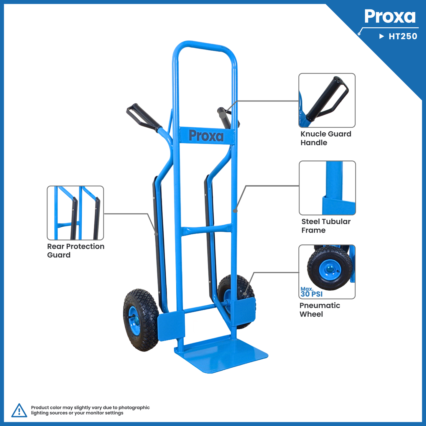 Proxa Steel Hand Truck 250Kg PXA-HT250