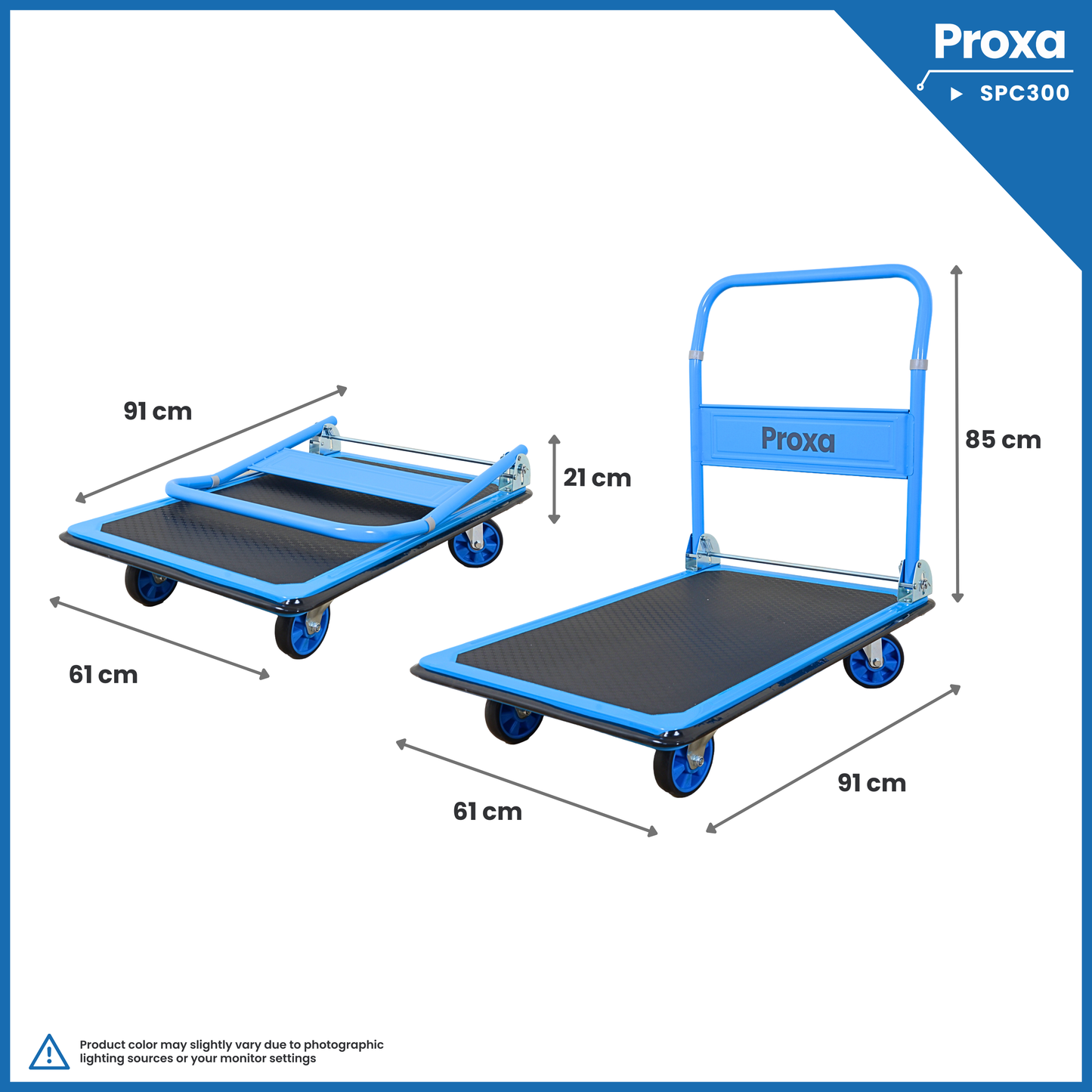 Proxa Folding Platform Trolley 300Kg PXA-SPC300