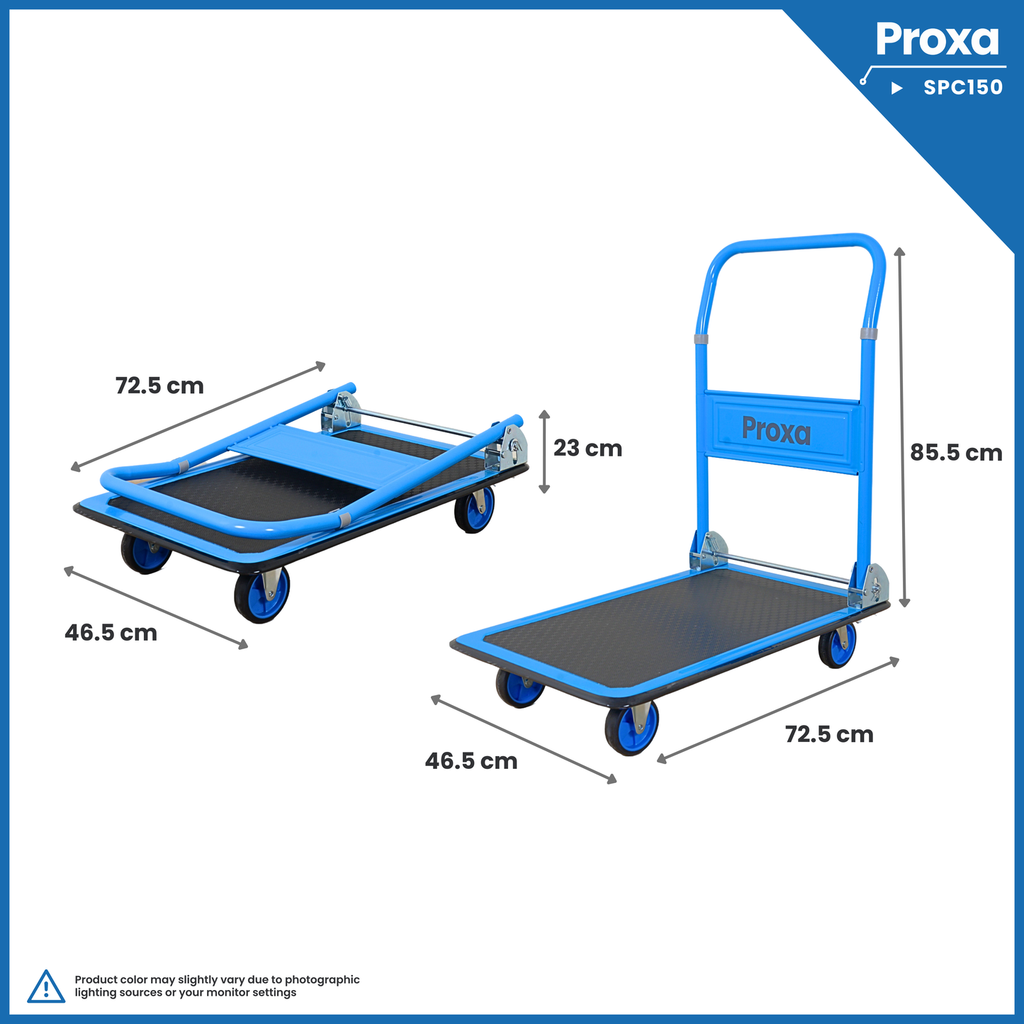 Proxa Folding Platform Trolley 150Kg PXA-SPC150
