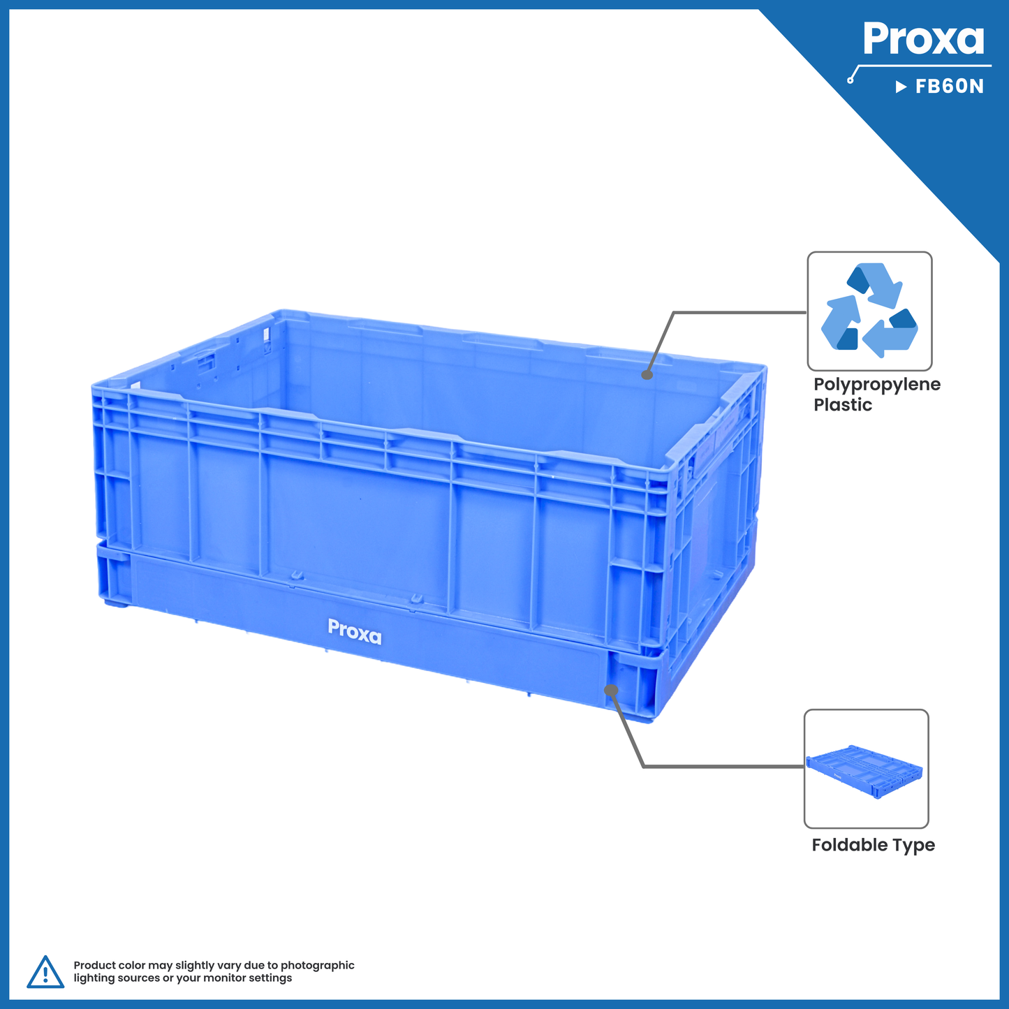 Proxa Multipurpose Folding Basket 60Kg PXA-FB60N