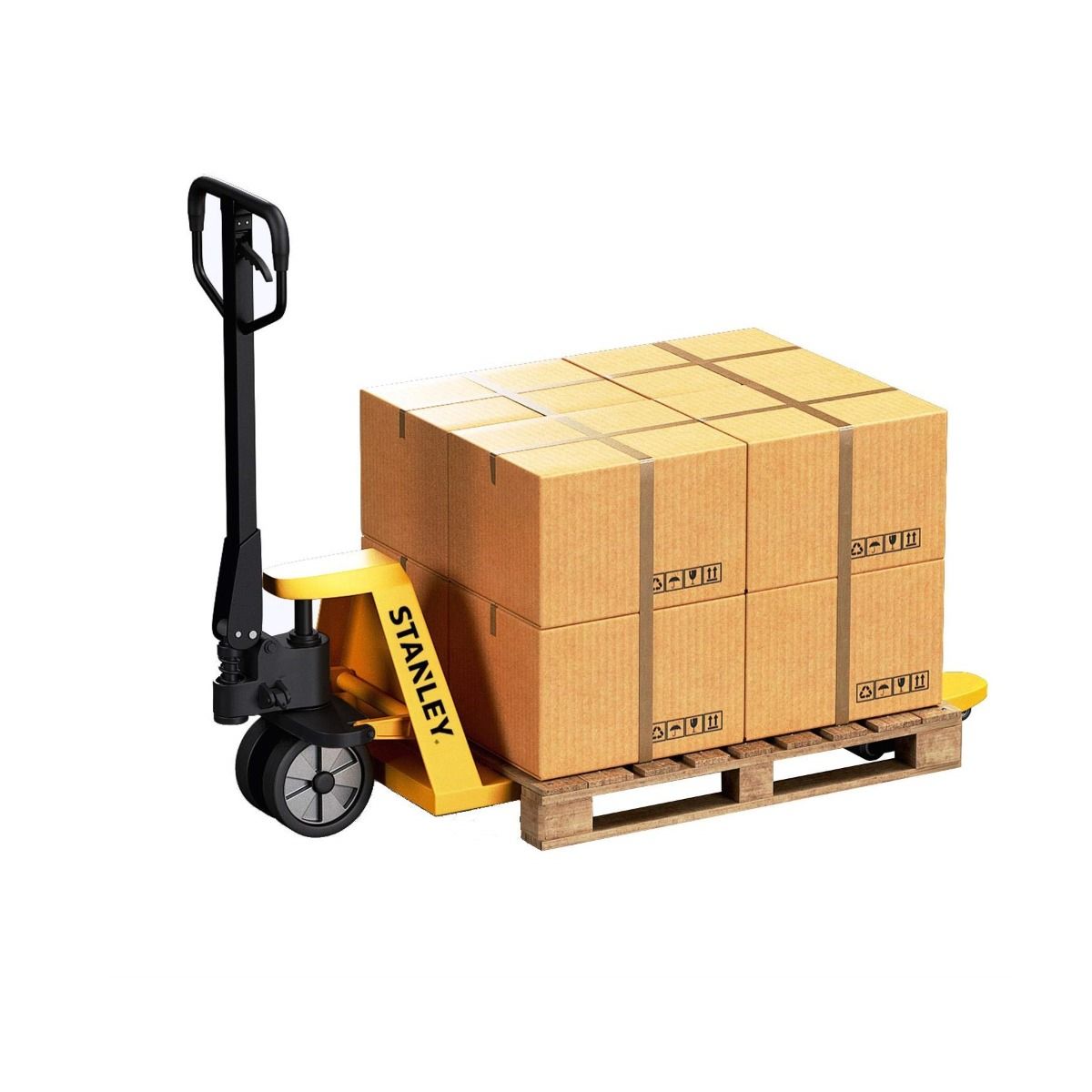 Stanley Hand Pallet Truck 2.5 Ton With Fork Length 1150x685 Mm SXWTC-CPT-25W