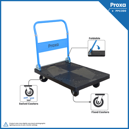 Proxa Folding Platform Trolley 300Kg PXA-PPC300